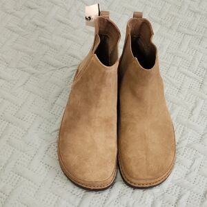 Chaco Men's Suede Paonia Chelsea Boots - Light Brown